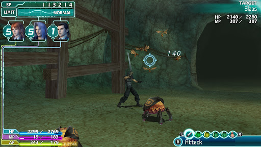 Final Fantasy Crisis Core Gameplay 1