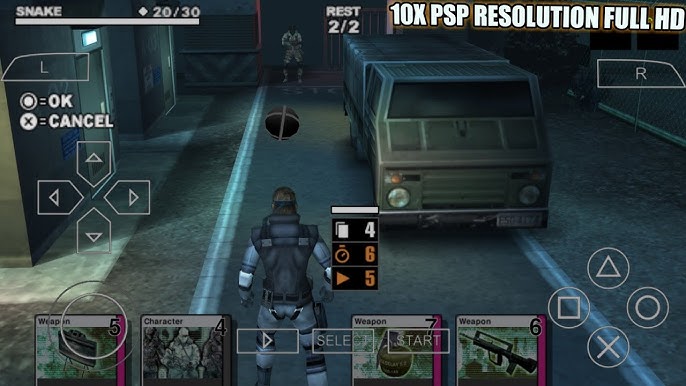 Metal Gear Solid Peace Walker Gameplay 3